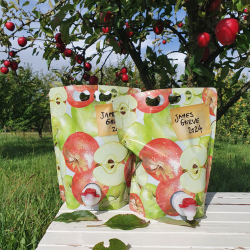 Pouch 3 L., blemotiv Med Skrivefelt, 100 stk.