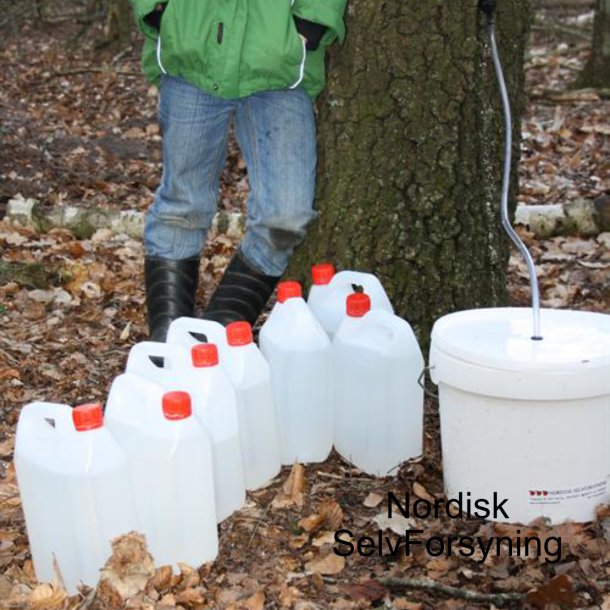 Birkesaft tapning, 10 l. m. emballage 