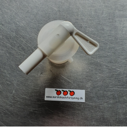 Tappehane med gevind til Plastfadserie str. 31, 60, 120 + 210 liter