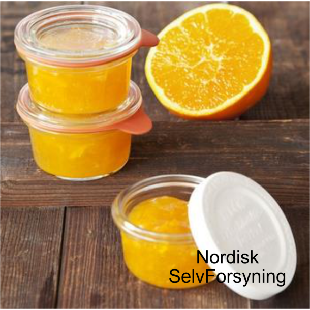 Weck 50 ml. glas med lg, RR60, serienr.: 755 - 12 stk. 