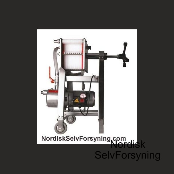 Pladefilter P-30 med pumpe