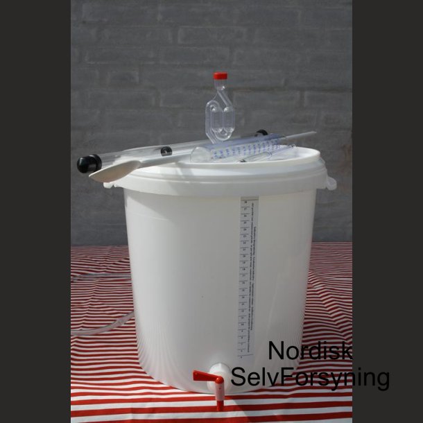 Gjringsgrej til 26 liter eplecider